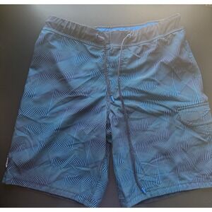 Mens Speedo Swim Trunks pockets and drawstring size 32